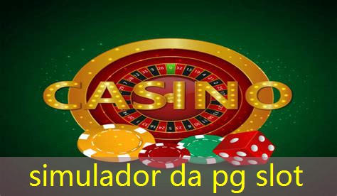 simulador da pg slot