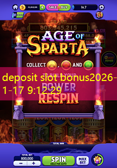 deposit slot bonus