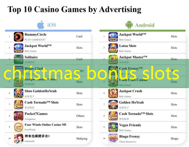 christmas bonus slots